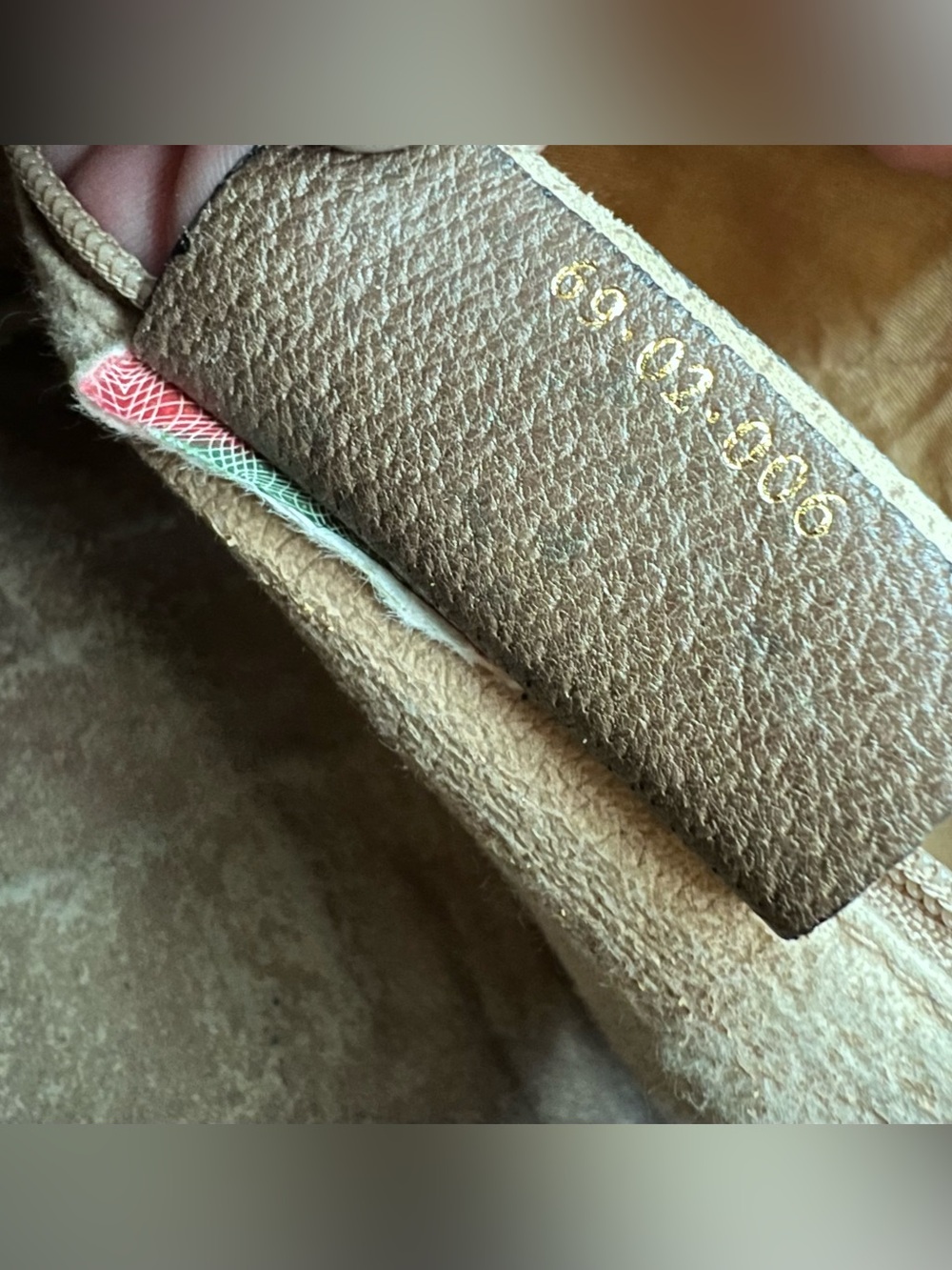 GUCCI vintage satchel doctor bag Monogram GG print purse authentic 1977-1980 - Picture 5 of 16